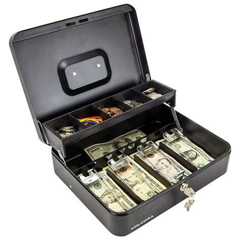 wholesale portable metal money cash box|small cash boxes for sale.